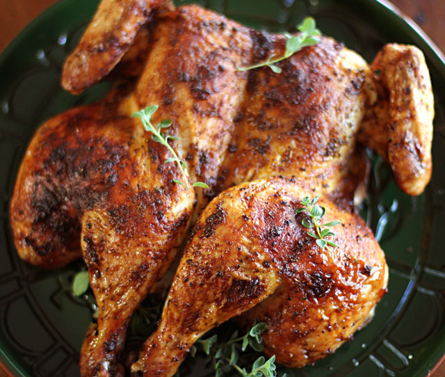 Spatchcock Chicken - Hilah Cooking