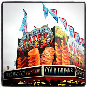 Making Texas Tater Twisters, Carny Food!