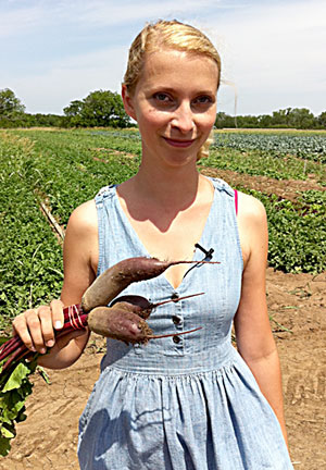 Hilah with Beets