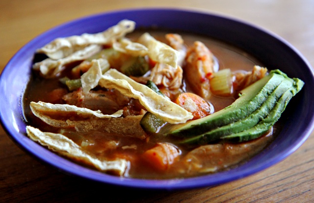 Chicken Tortilla Soup Recipe - Rachel Cooks®