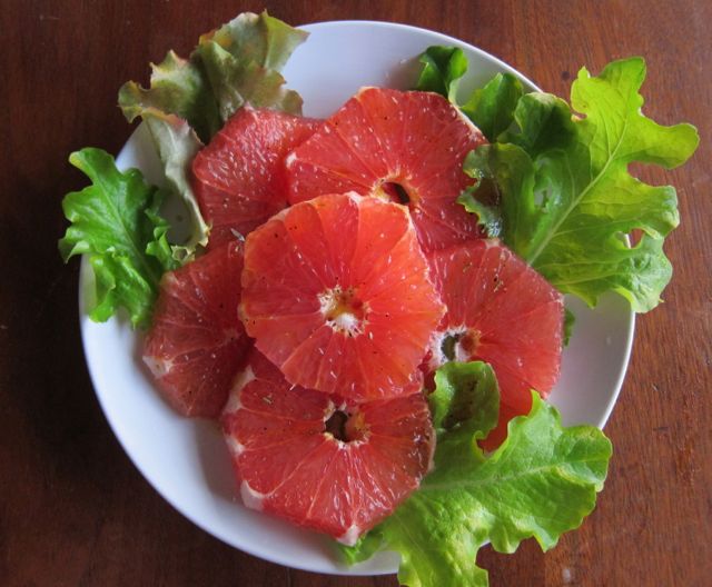 grapefruit salad