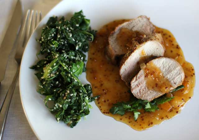 Roast Pork Tenderloin Recipe With Apricot Sauce Video Recipe