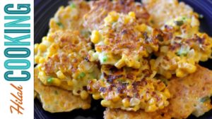 how to make corn fritters