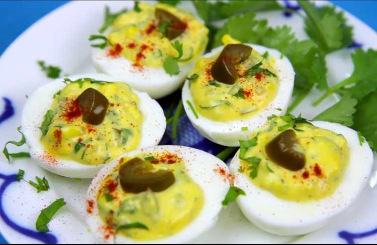 deviled eggs