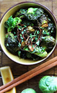 Fried Brussels Sprouts inspired by Uchiko