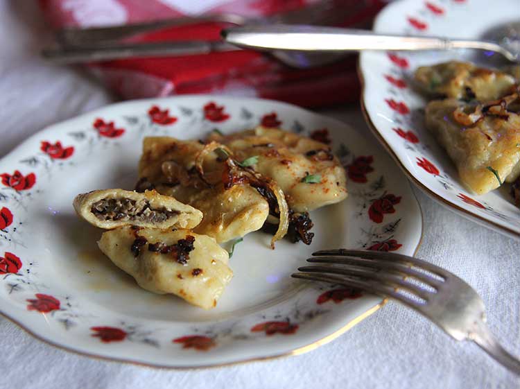 Mushroom Pierogi Hilah Cooking