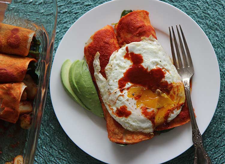 breakfast enchilada recipe