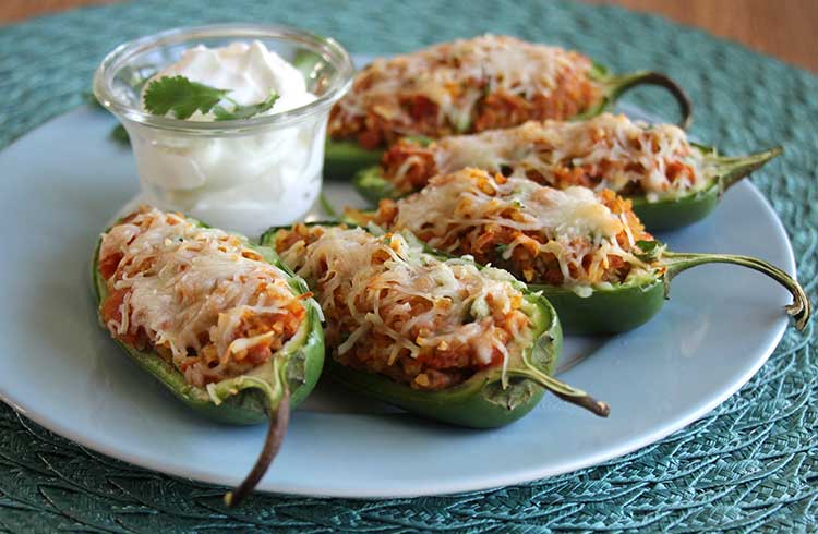 Sausage Stuffed Jalapeños Recipe - Stuffed jalapeños