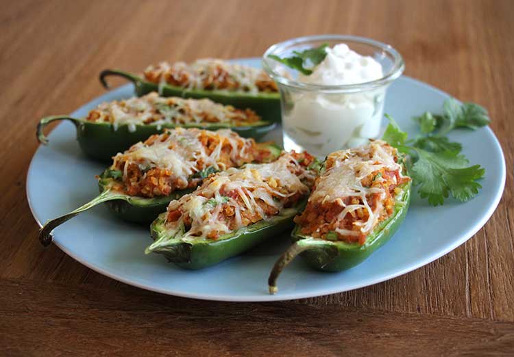 Sausage Stuffed Jalapeños Recipe - Stuffed jalapeños