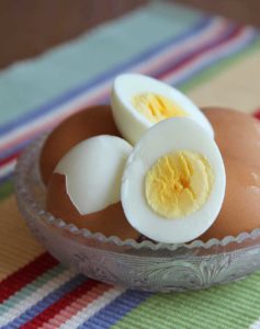 easy peel boiled eggs
