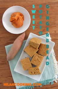 sweet potato gingerbread recipe