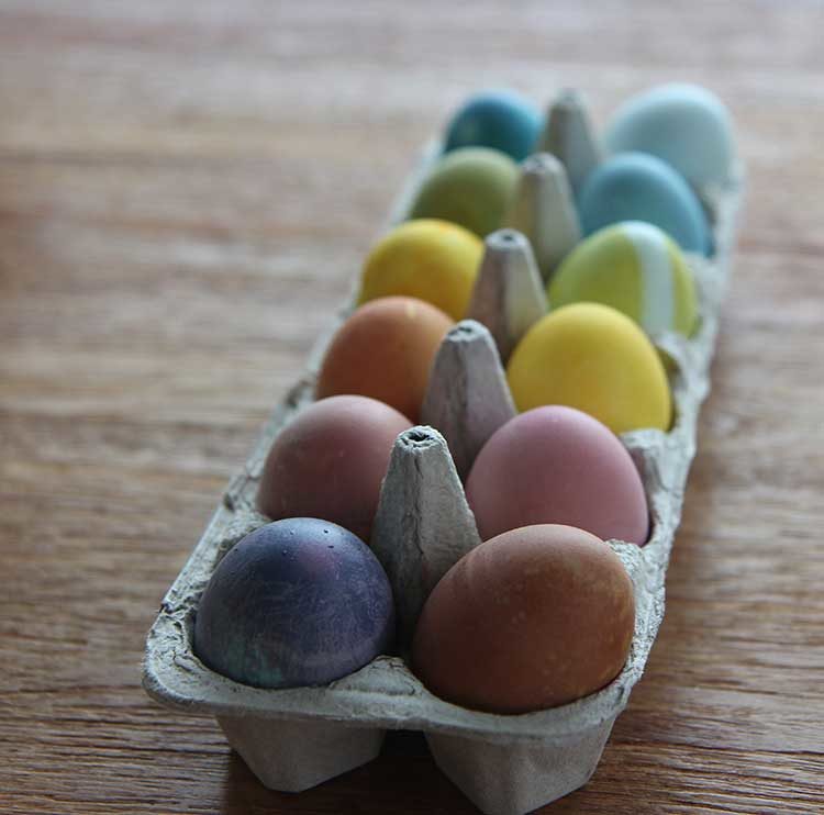 natural egg dye