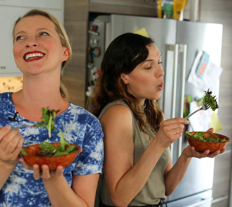 salad with adriene