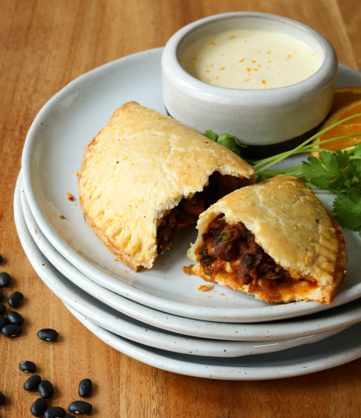 black bean empanadas