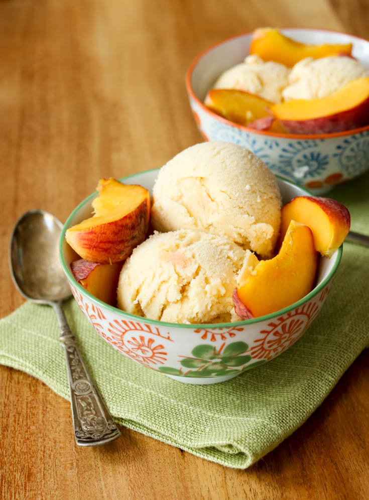 Cuisinart ice cream maker peach ice cream new arrivals