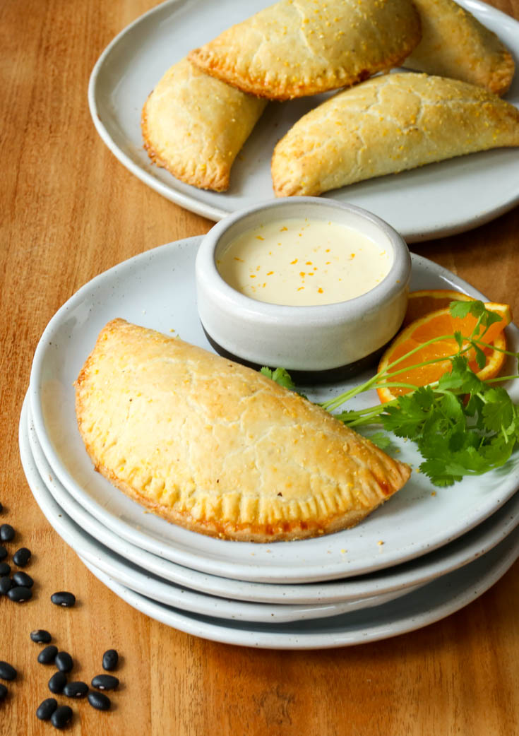 Spicy Black Bean Empanadas - Hilah Cooking