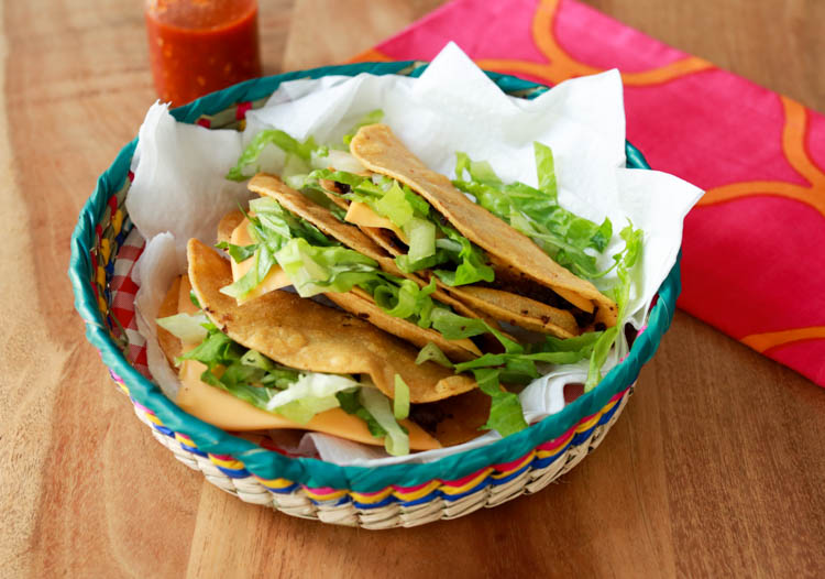 fried taco salad bowl