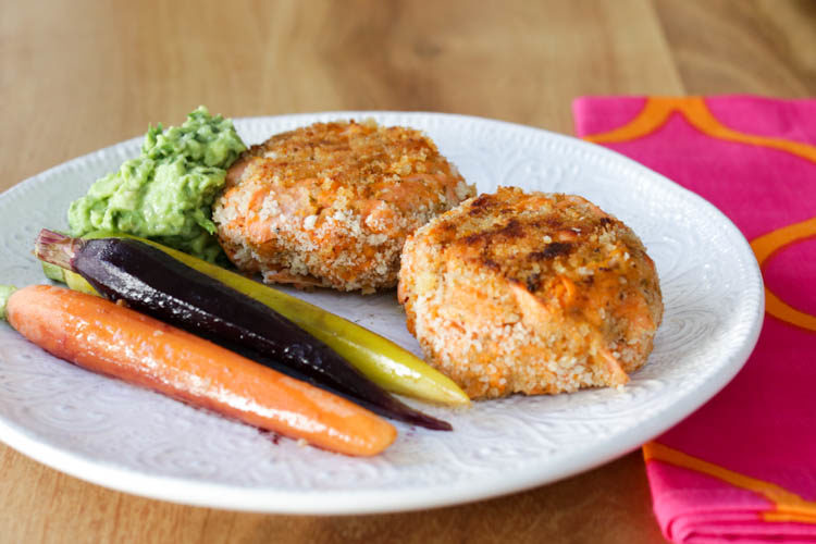 salmon sweet potato croquettes