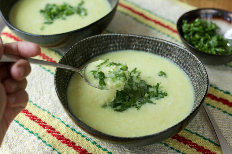 coconut corn chowder