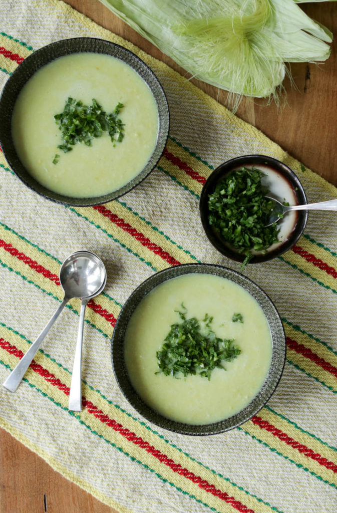 coconut corn chowder