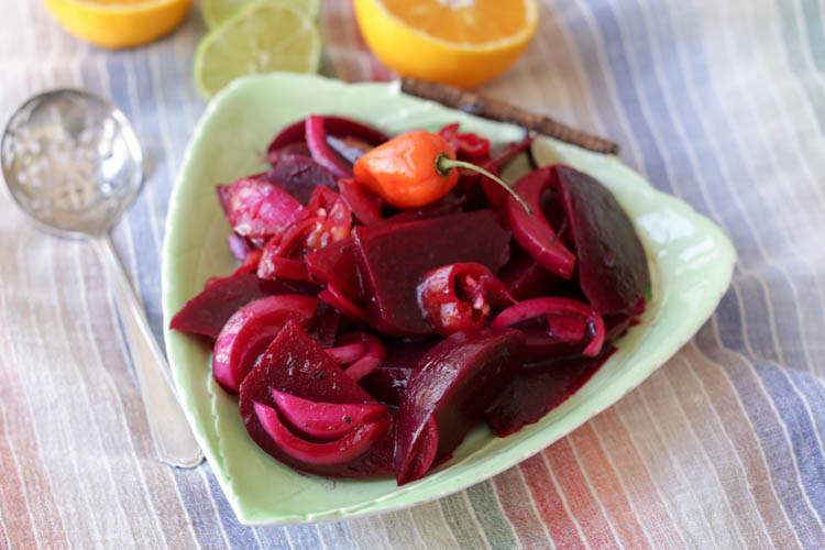 spicy pickled beets