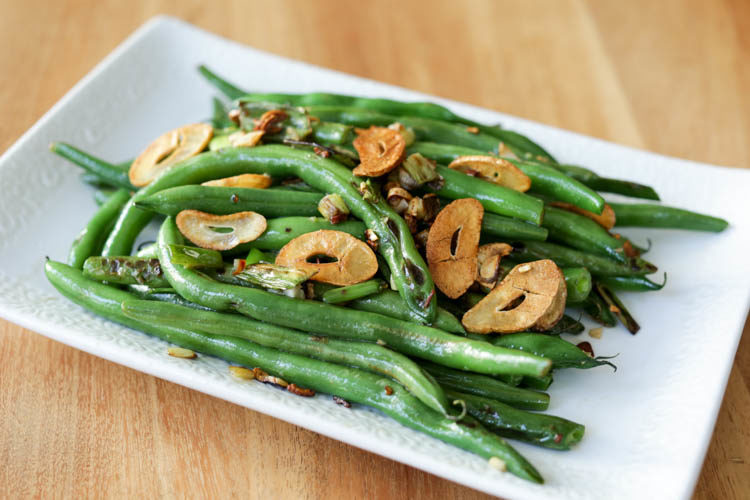 garlic green beans