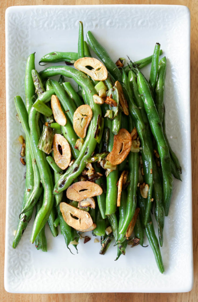 garlic green beans