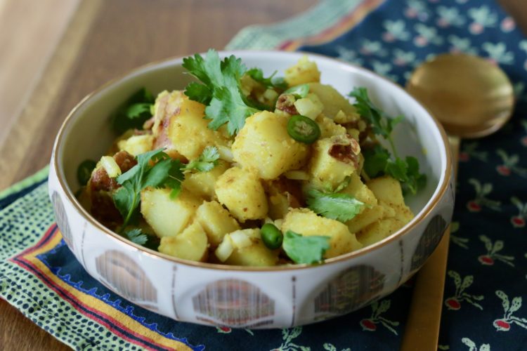 Curried potato salad