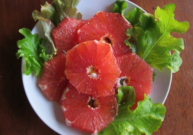 grapefruit salad