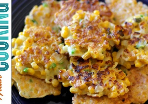how to make corn fritters