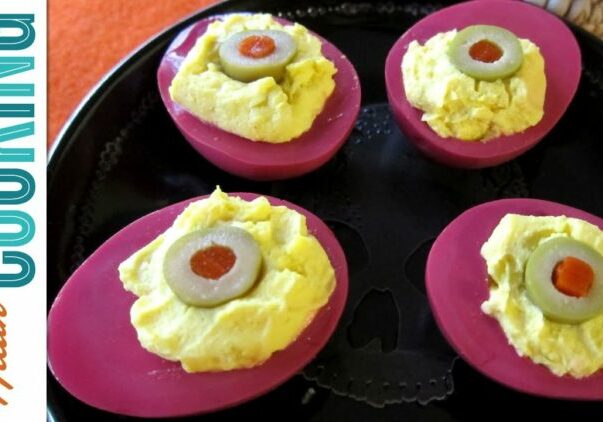 Demon Eyes! (Pickled Deviled Eggs) Plus How to Boil Eggs