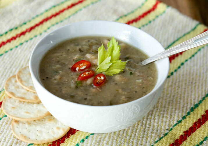 slow cooker navy bean soup-2