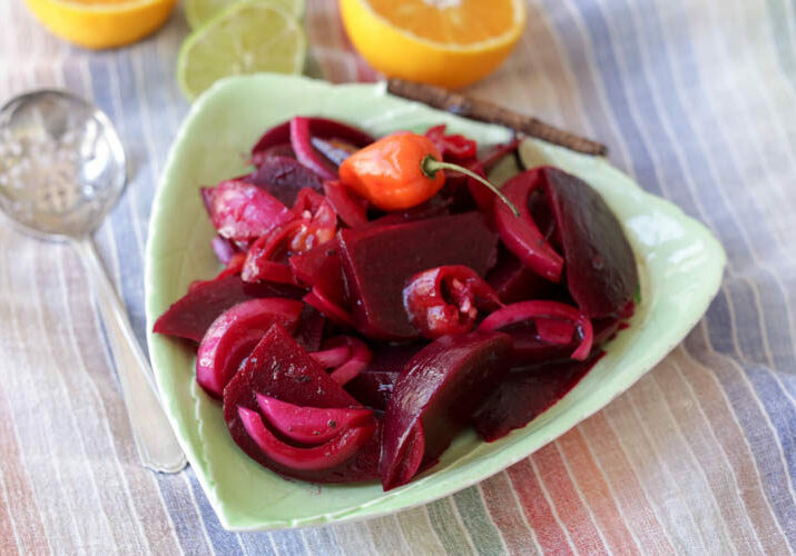 spicy pickled beets